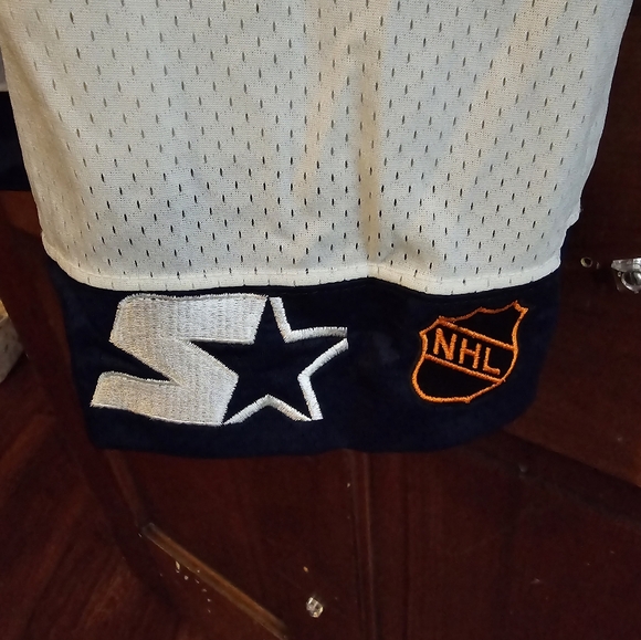 Rare Wayne Gretzky Authentic WHITE STATUE OF LIBERTY STARTER JERSEY SIZE 48-R - Picture 6 of 7